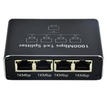 Gigabit  Splitter 1-To-4  Cable Splitter RJ45  Port Ethernet Splitter8997