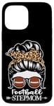 iPhone 13 Pro Max Football Stepmom Messy Bun Hair Football Player Stepmom Case