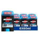 MENNEN - INTRAÇABLE Deodorant Homme 72H - Stick Large - Sans Alcool - Sans Parfum - lot de 6 X 60ml