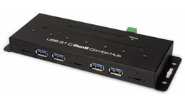 LOGILINK Hub Combo USB C 3.1 Gen 2 7 Ports