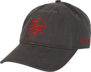 Foo Fighters Amplified Collection Unisex Cap Grey Marengo One Size Charcoal Grey