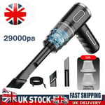 29000pa Powerful Car Vacuum Cleaner Wet/Dry Cordless Strong Suction Handheld UK