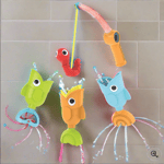 Yookidoo Catch ‘N’ Sprinkle Fishing Set Bath Toy