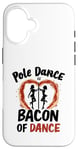 Coque pour iPhone 16 La pole dance est le baccon de danse pour un danseur de pole dance