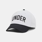 Casquette Under Armour Drive Snapback pour homme Blanc / Noir TAILLE UNIQUE