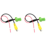 2X Caméra de Recul Voiture Vidéo Convertir Adaptateur Câble pour Vitara Swift Sx4