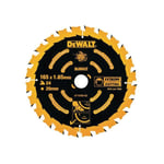 DEWALT lame de scie circulaire 165 x 20 mm x 24T Corded Extreme Encadrement DEWDT10300QZ