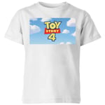 Toy Story 4 Clouds Logo Kids' T-Shirt - White - 3-4 ans - Blanc