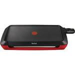 Plancha électrique 2000w 46,4x24,4cm rouge Tefal cb660501