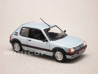 PEUGEOT 205 GTI 1.6 bleue, voiture miniature 1/43e NOREV 471723