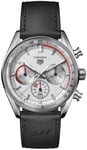 TAG Heuer CBS2011.FC6529 Carrera Chronosprint x Porsche Harmaa/Nahka Ø42 mm