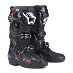 Alpinestars Tech 10 Endurostövlar Ljusröd-Svart-Vit