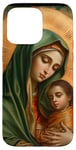 iPhone 15 Pro Max Blessed Virgin Mary Jesus Christian Case