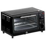 Mini Oven Grill 9L Worktop Electric Toaster Grill and Oven  750W Compact Combi