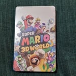 Super Mario 3D World Nintendo Switch Steelbook Video Game Case Only Sealed