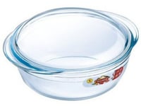 Pyrex uunivuoka kannella 2,3l, pyöreä