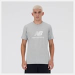 New Balance T-Shirt Sport Essentials - Grå, storlek Small