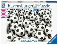 Ravensburger- Darth Vader Challenge Football Challenge-1000 pièces Puzzle 14 Ans, 17363, Jaune