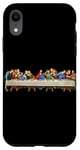 Coque pour iPhone XR La Cène (L'Ultima Cena) de Leonardo da Vinci