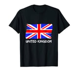 Union Jack Flag United Kingdom Team Fan T-Shirt