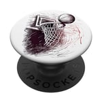Basketball Ballon Basket-Ball Sports PopSockets PopGrip Interchangeable