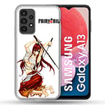 Coque pour Samsung Galaxy A13 / A04S Manga Fairy Tail Erza