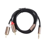  Cable Hifi Stereo 3.5Mm To  Audio Cable Aux  Jack 3.5 Y Splitter for6271