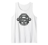 Superman Original Man Of Steel Chain Link Logo Tank Top