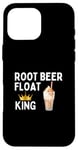 iPhone 16 Pro Max Root Beer Float King Funny Root Beer Float Lover Gift Case