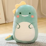 Squishmallow Kudde Docka Kawaii Djur Fet Kudde Plysch - Dinosaurie Dinosaur 45cm