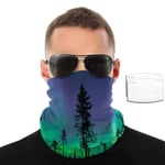 Northern Lights Aurora Borealis Men Women Outdoor Sports Windproof Breathable Variety Face Towel