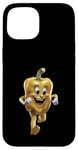 Coque pour iPhone 15 Poivron jaune réaliste