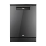 Haier XF 6B0M3PDA-80 I-Pro Shine Series 5 Dishwasher, 16 place Setting, Graphite, B Rated