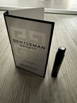 GIVENCHY GENTLEMAN SOCIETY 1ml EDP SAMPLE SPRAY New!