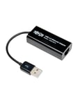 Eaton Series USB 2.0 Hi-Speed to Gigabit Ethernet NIC Network Adapter White 10/100 Mbps