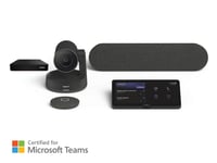 Logitech Tap Raumlösung für Microsoft Teams mit Lenovo ThinkSmart - Medium Bundle Système de vidéoconférence, 3840 x 2160 4K UHD, 30 fps, 90°