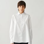 A-Shape Oversized Shirt - White