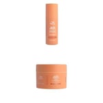 Wella Professionals Invigo Nutri Enrich : Masque Nourrissant Anti-Frisottis + Baume Merveilleux Nourrissant et Démêlant - Restaure les Cheveux Secs et Abîmés. 150 ml + 150 ml