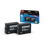 Hähnel - HL-PLC12 Panasonic Type Twin Pack - Camera Accessories - Two Li-Ion Batteries