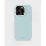 holdit iPhone 16 Pro Skal Silikon Mineral Blue