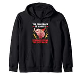 Stroke Awareness The Comeback Is Always Stronger Zip Hoodie