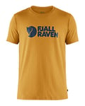 FJALLRAVEN Men's Logo T-shirt M T Shirt, Ochre, S