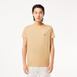 Lacoste T-shirt coton Pima Taille S Beige