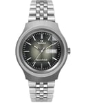 Timex Silver Mens Analogue Watch Q Reissue Dégradé TW2W22500