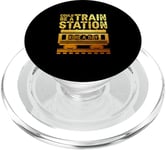 Citation inspirante « Could Be A Train Station Kinda Day » PopSockets PopGrip pour MagSafe