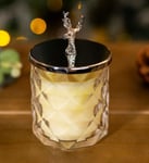 Scented Candle With Lid Home Decor Silver Stag Gift Fragrance Lemon Lavender