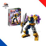 LEGO Marvel L’Armure Robot De Thanos, Figurine Avengers, Jouet De Construction