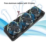 360mm G1/4 Water Cooling CPU Cooler Row Heat Exchanger Radiator With Fan for PC