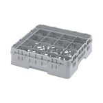 CAMBRO Astianpesukori laseille - 16 lokeroa 50 x 14.3 cm lasin korkeus: 9.2