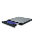 GP57ES40 Slim Portable DVD-Writer - DVD-RW (Brænder) - USB 2.0 - Sølv